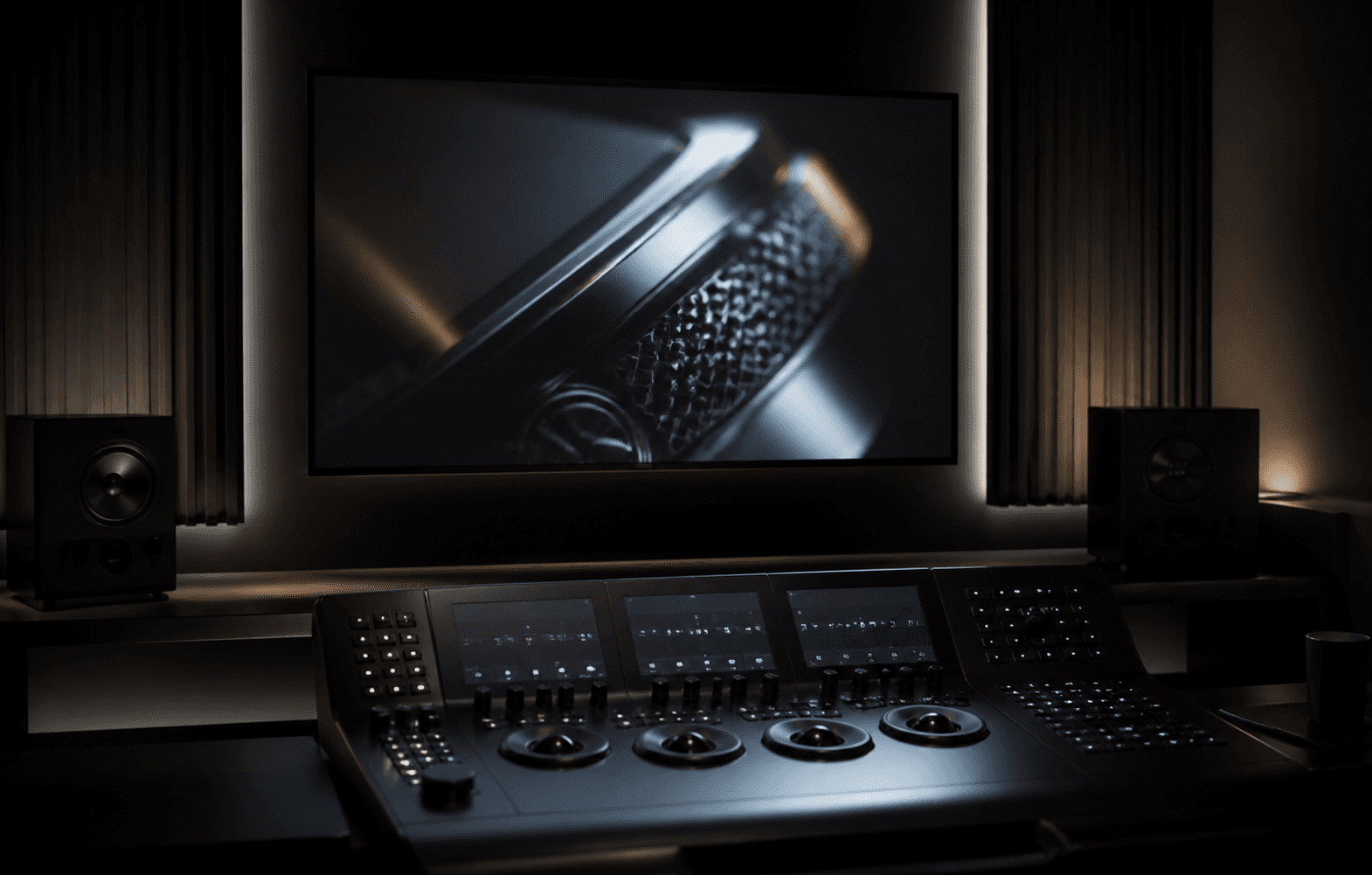 A product-focused frame from an Arthings post-production project